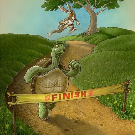 Go Slow but Never Stop